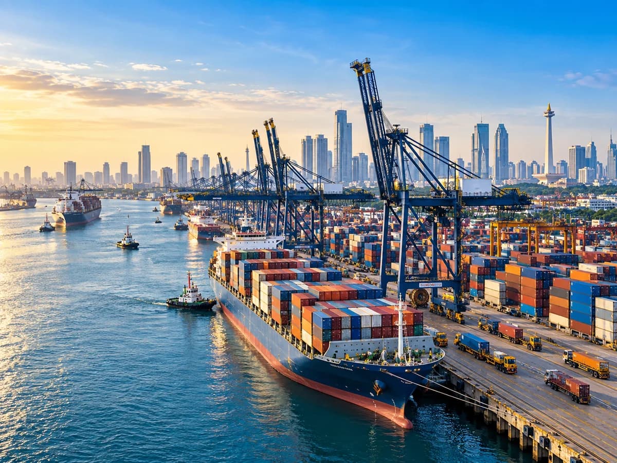 China to Indonesia LCL shipping through Jakarta, Surabaya and Semarang