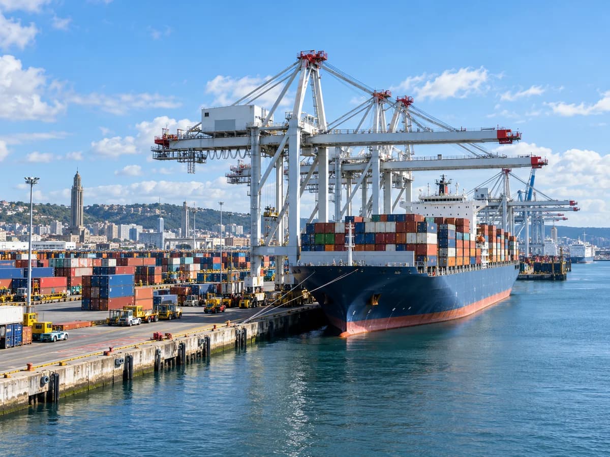 China to France LCL shipping through Le Havre and Marseille