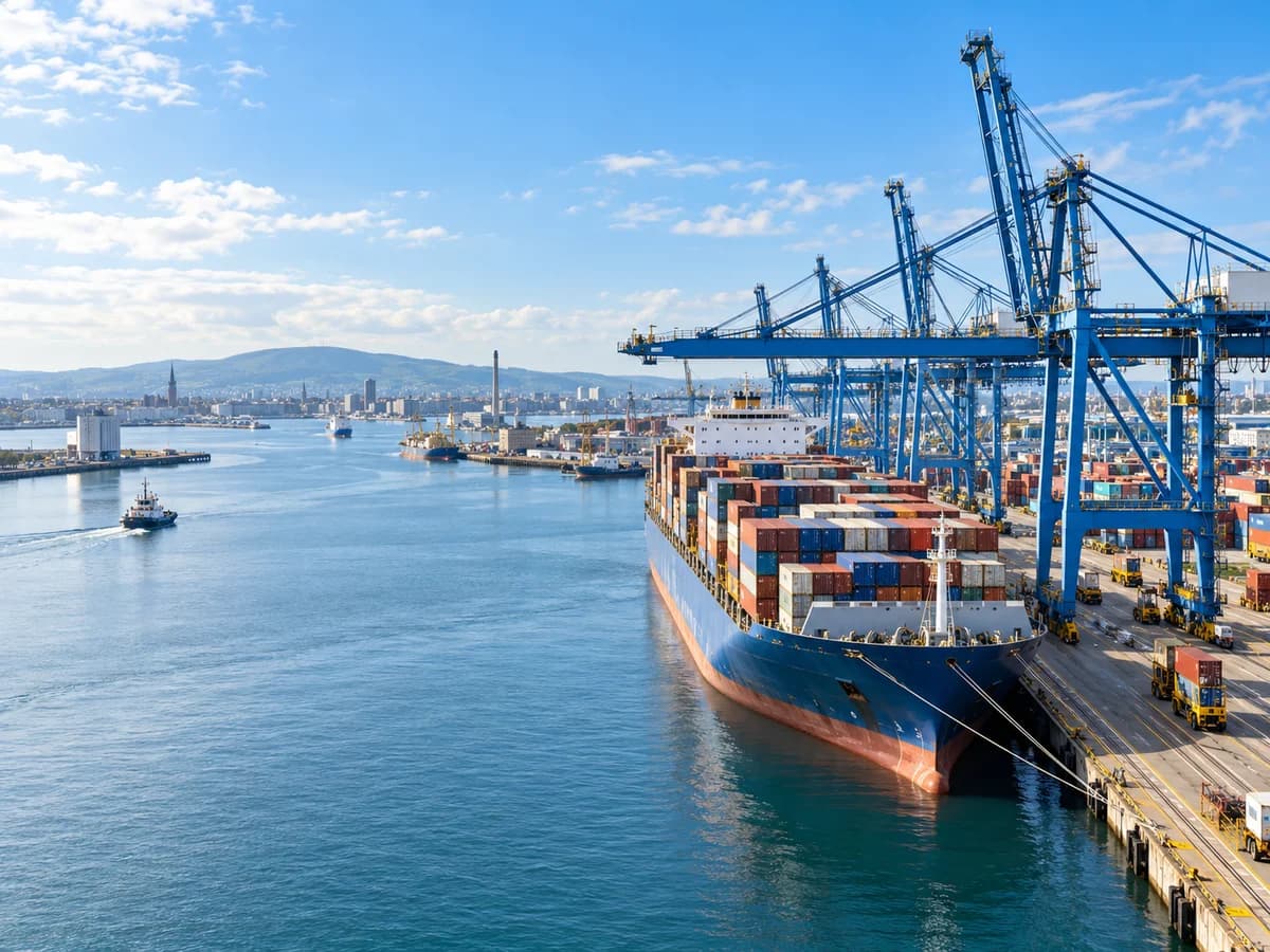China to Ireland LCL shipping through Dublin