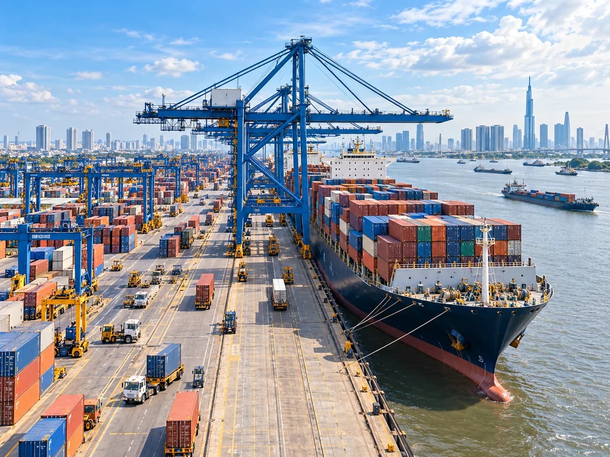 China to Vietnam LCL shipping through Ho Chi Minh City and Hai Phong